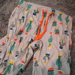 Cactus Christmas PJ Pants